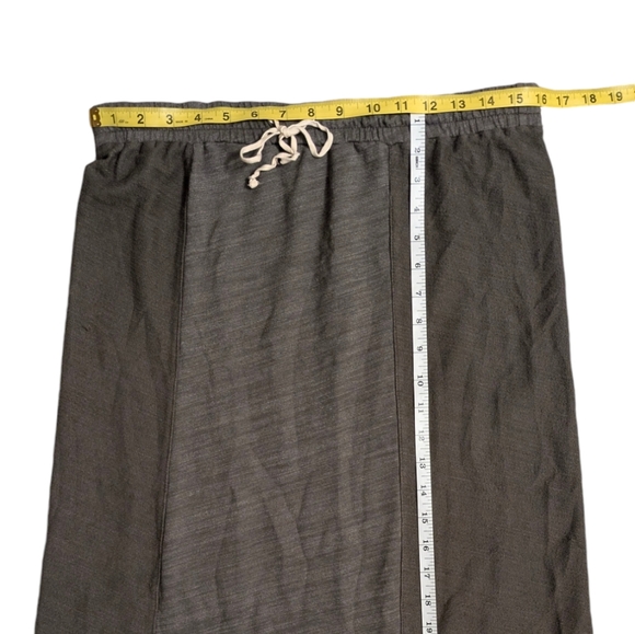C&C California Maxi Skirt Athleisure Lightw Drawstring Cotton Blend, Size Medium - Picture 10 of 10